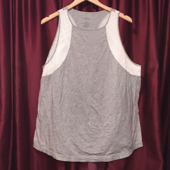 TORRID ACTIVE - MESH INSET TANK TOP - Picture 4 of 5